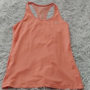 Under Armour tank top peach color size S